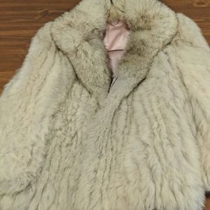 Finland Natural Blue Fox Fur Coat